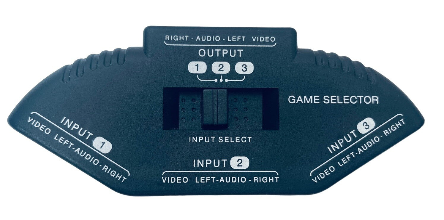 MINT! Game Selector B/S-001 AV Splitter with Cables