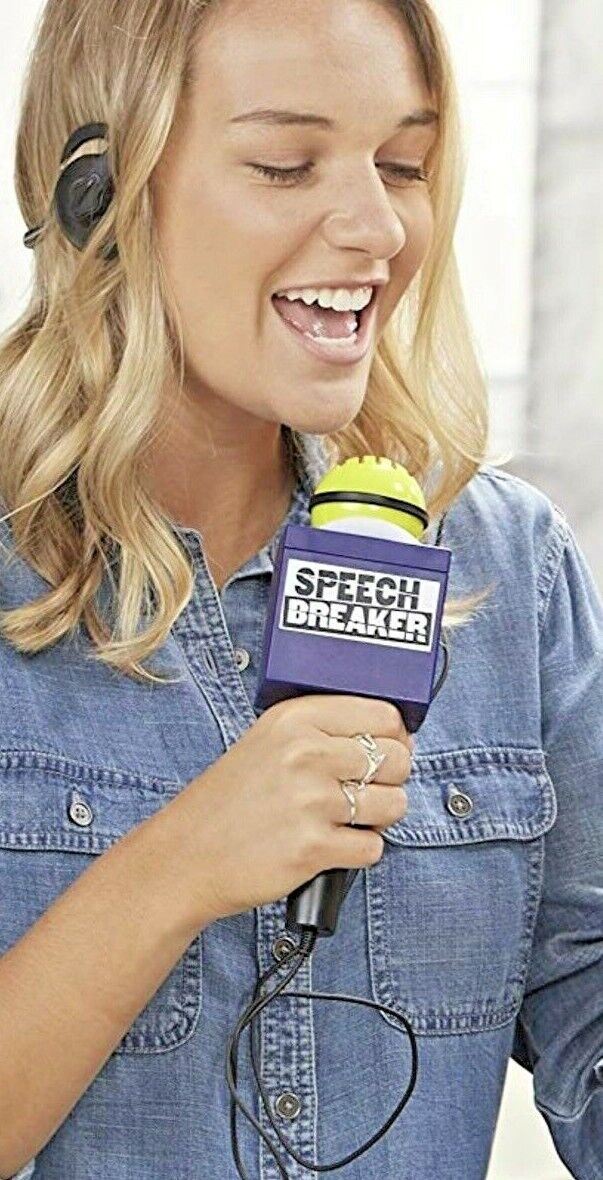 BRAND NEW Speech Breaker Interactive w/Microphone, Headphones Hasbro Board Game