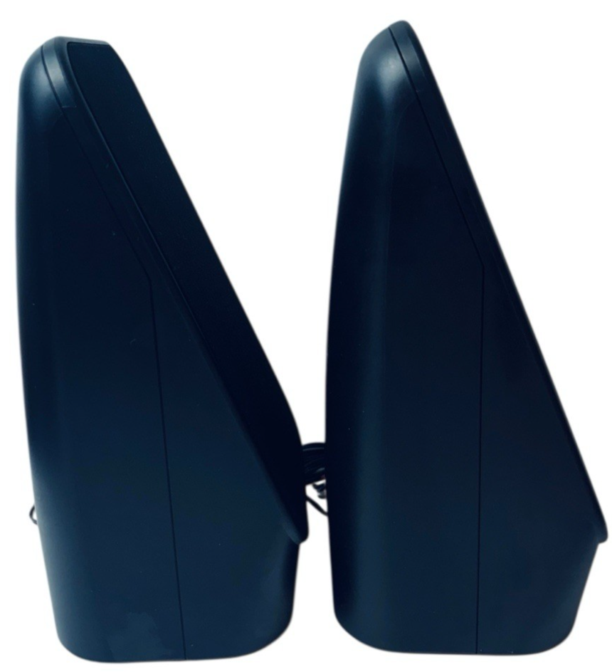 ONN Stereo Speakers 10 X 5 Inches, Audio Port, Set of 2 (Without-Hub).