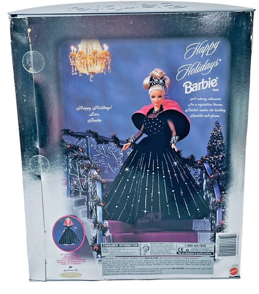 Mattel 1998 Barbie Doll Happy Holidays Fashion "SPECIAL EDITION" 20200, VINTAGE