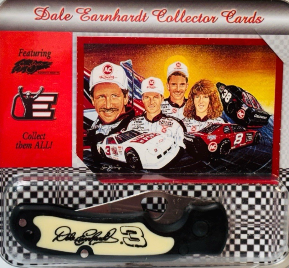 Dale Earn Frost Cutlery Folding Pocket Knife with Collector Card #3, BRAND NEW