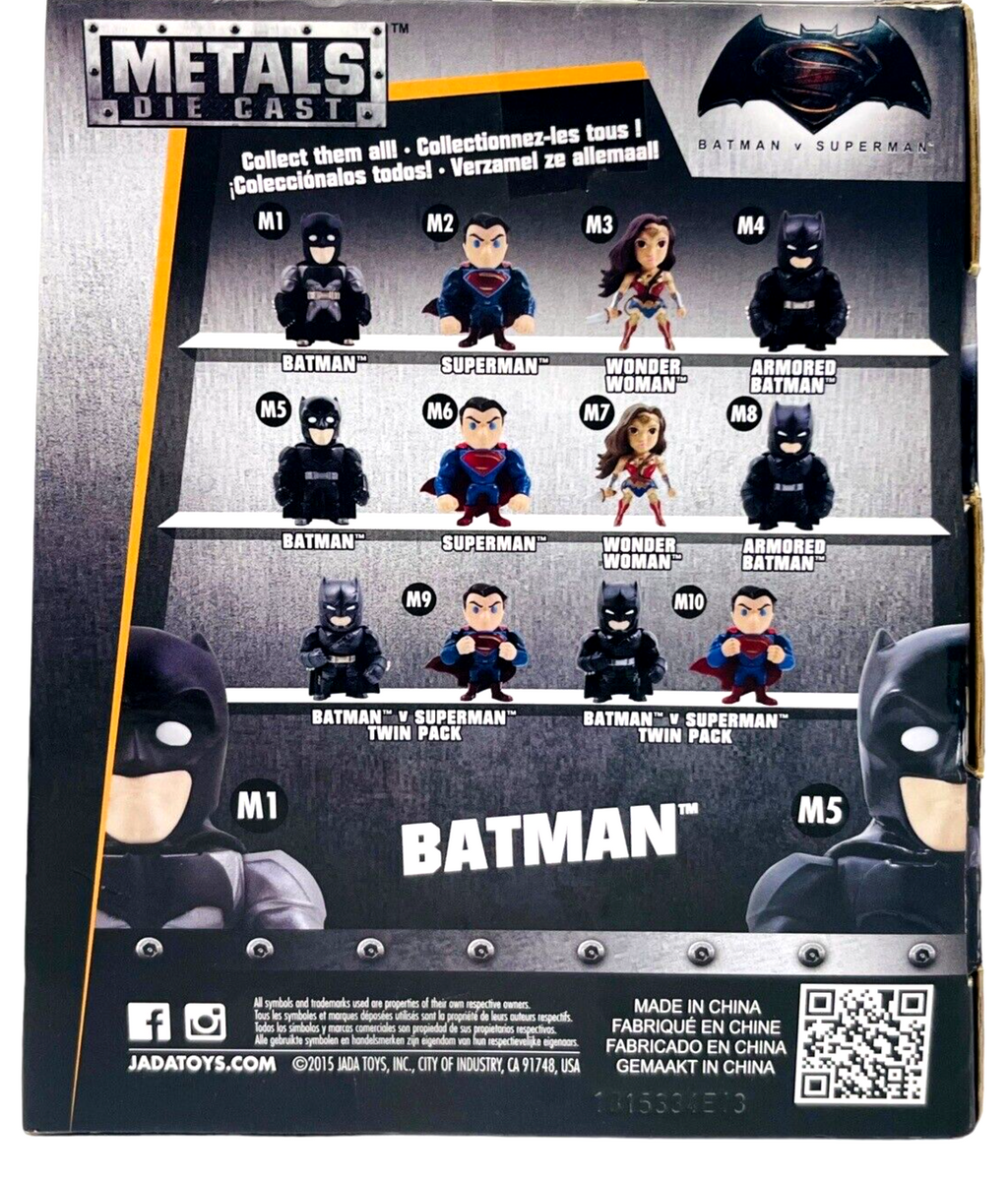 Batman DC Comics Metals Die Cast Figure Batman V Superman BRAND NEW
