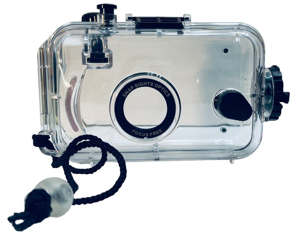 30mm Camera Snaps Sight Optics 100ft.  w/Waterproof Clear Case ~ Fucus Free
