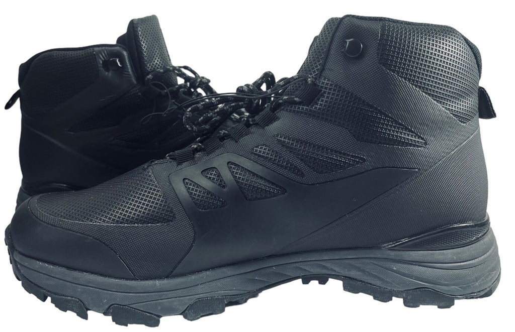 BASS MEN's 13sz. MID-TOP WORK BOOT LIGHTWEIGHT ALUMINUM SAFTY TOE  7135101A1