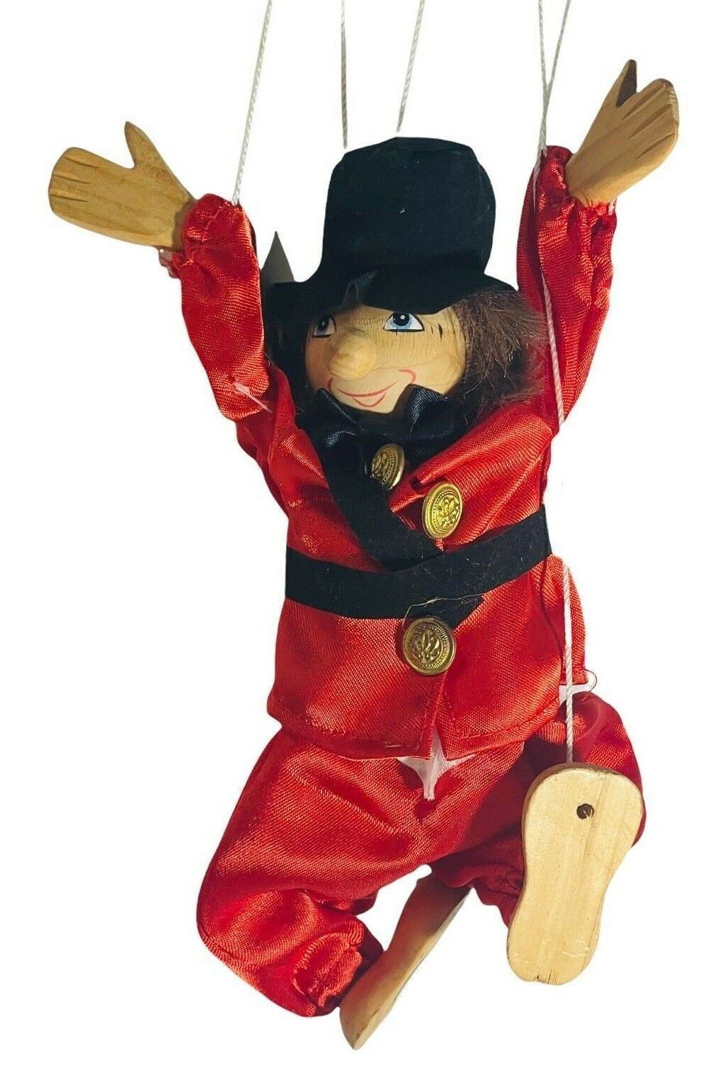 Marionette Wooden TELLON COLLECTION Item #TP-816 9"Tall "PREOWNED-VERY CONDITION