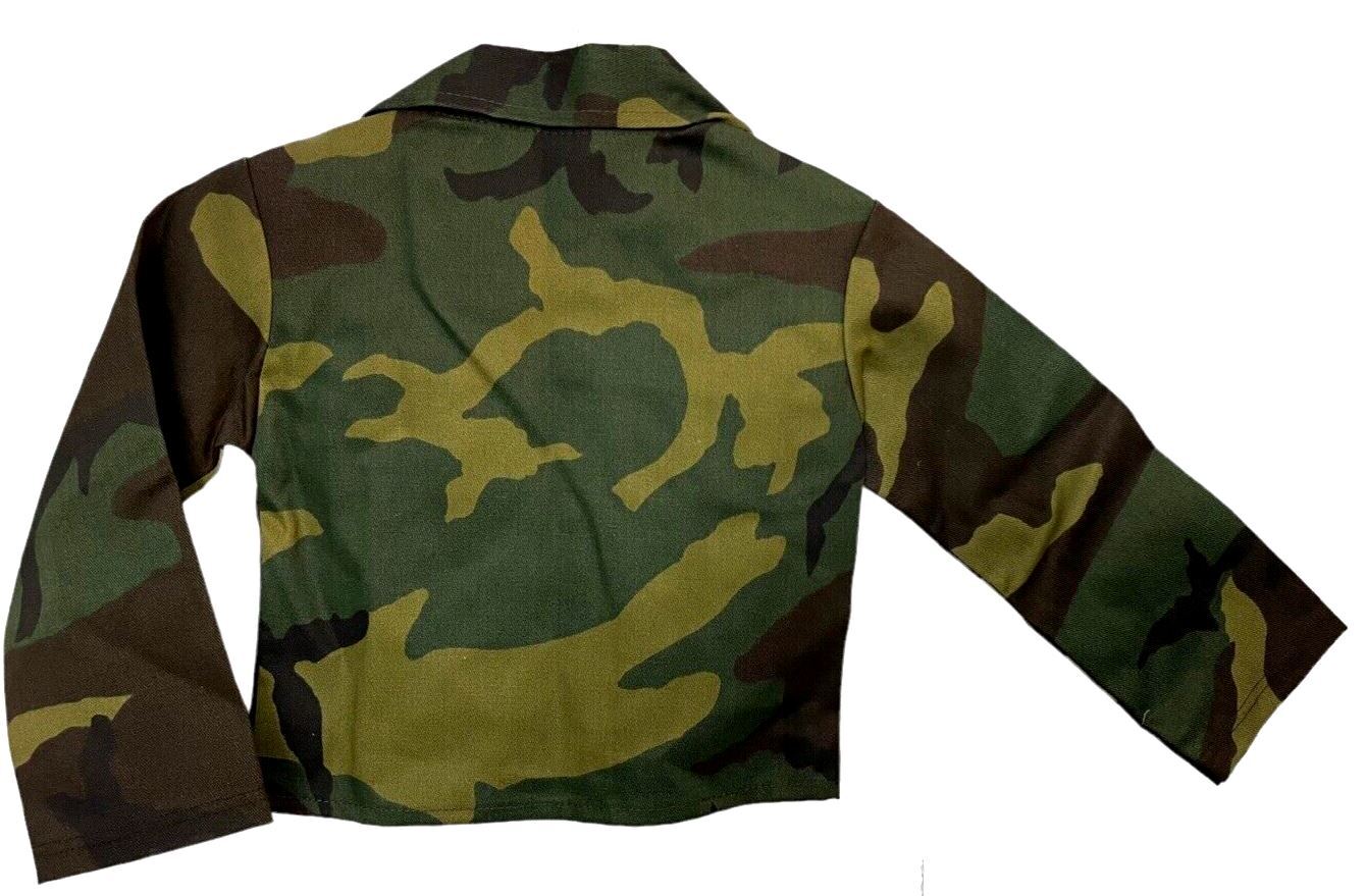 Camouflage Boys Shirt Size 2 Style-871 (50% Cotton & 50% Polyester) NEW