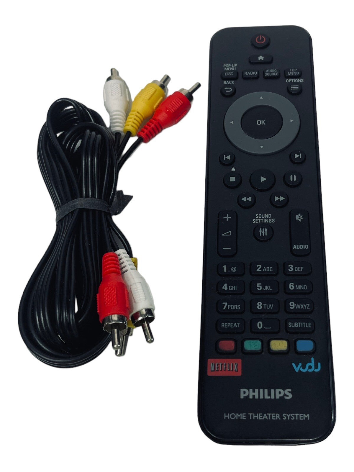 Home Theater SUBWOOFER Sound System, W/6-Speakers & Remote Philips HTS3541 5.1