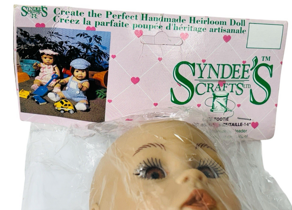 SYNDEE'S~ 14" TOOTIE ~ BROWN EYED & PAINTED EYELASHES ~ HEIRLOOM DOLL