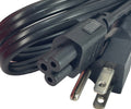 AC POWER SUPPLY CORD 3-PIN 3X18AWG HITACHIS.D. E81093 ~ HSD-022 ~ 6FT.