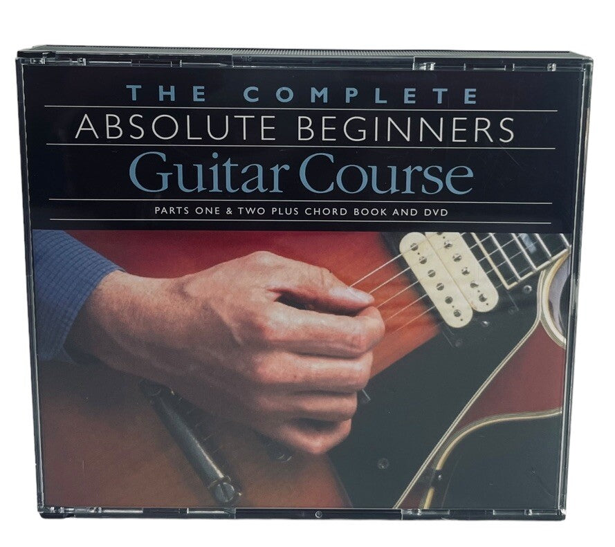 Guitar Course (2CDs & DVD) Complete Absolute Beginners EXCELLENT CONDITION