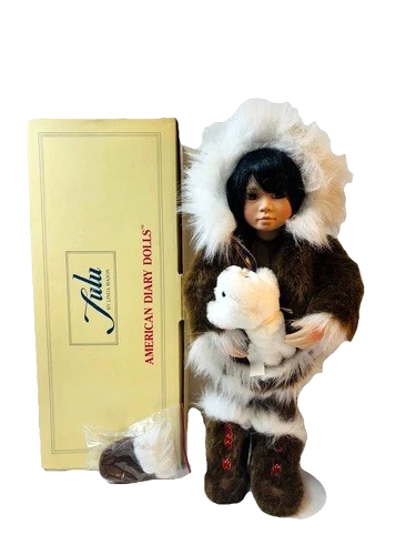 "Tulu" Alaskan American Diary 15" Doll by Linda Mason Georgetown Collection