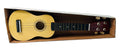 UKULELE with LANIKIA CO-UT DIGITAL TUNER & ACCESSIORIES - OAK & RED WOOD.