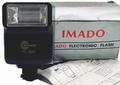 IMADO ELECTRONIC FLASH FL-300 "UPTO 25FT & METER 8.5" w/MANUAL~MINT