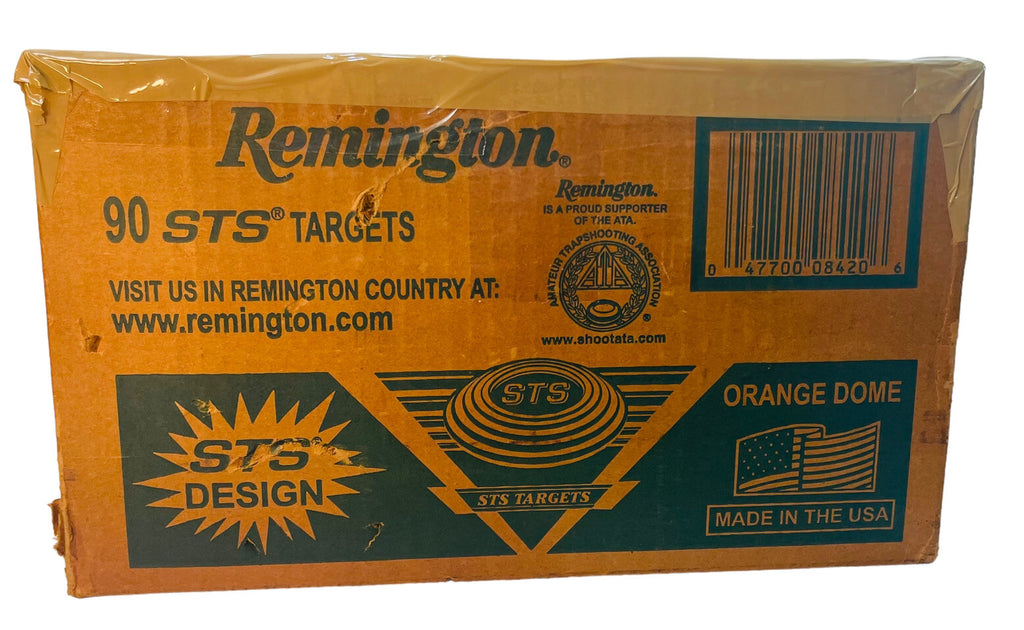 Remington Orange Dome Clay Skeet Shooting Targets 75 Blue Rock - STS DESIGN