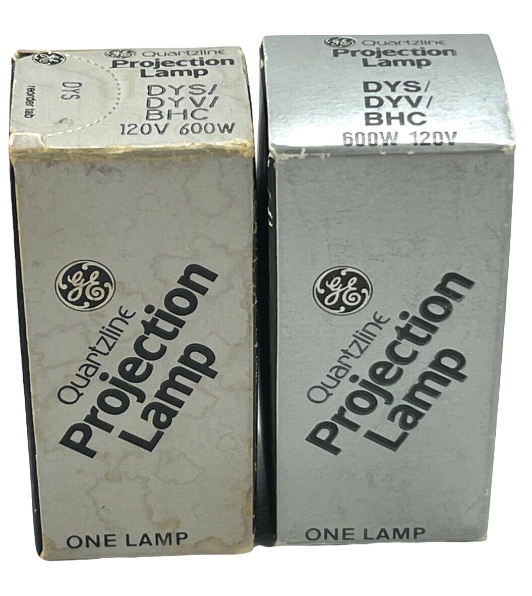 GE Projector Lamp Model ACG 71-F 1 (Quartzline) DYS/DYC/BHC 600W 120V