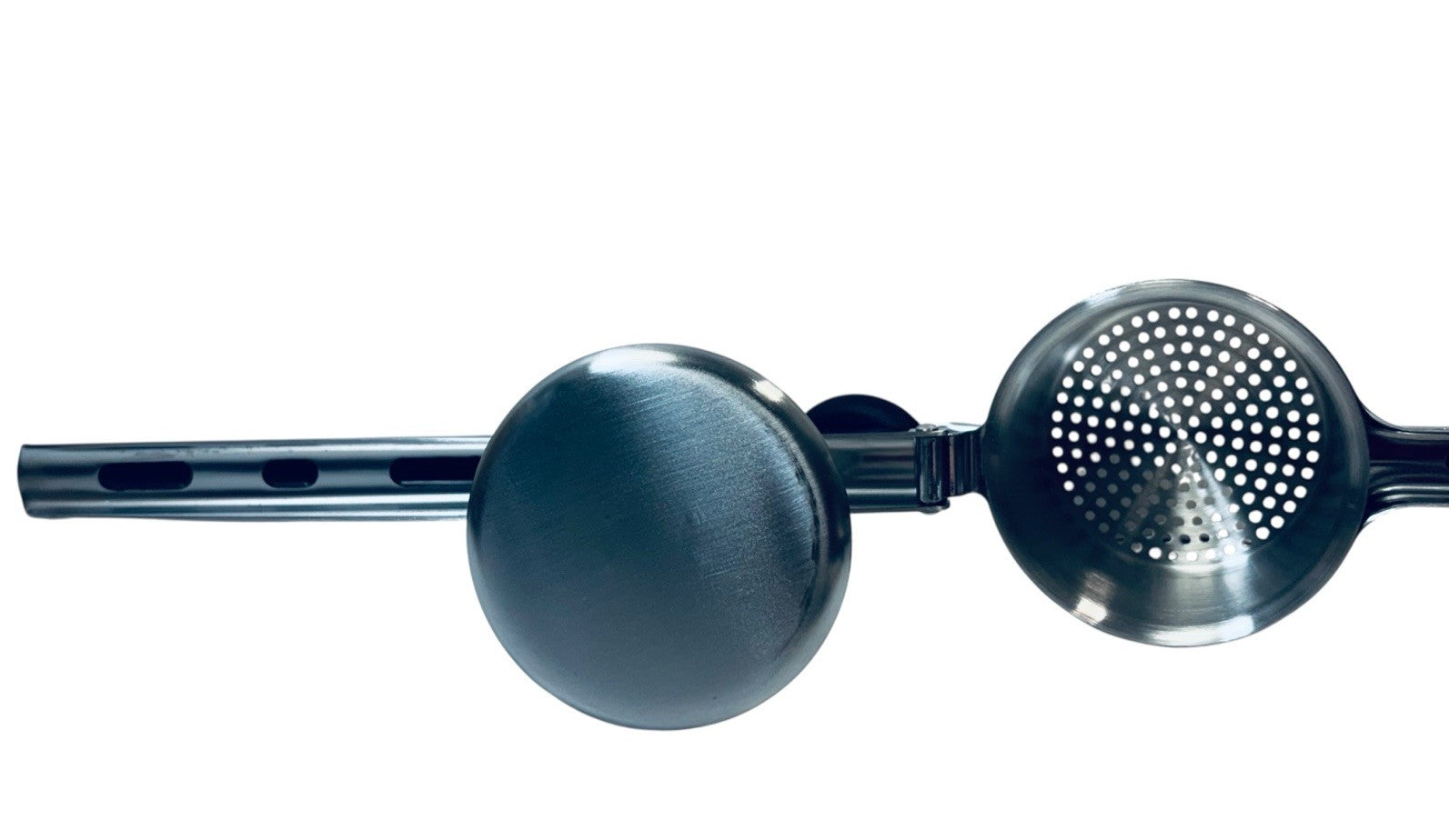 PRIORITY CHEF Stainless Steel Potato/Vegetable Ricer Masher Rubber Grip ~ 1-Cup.