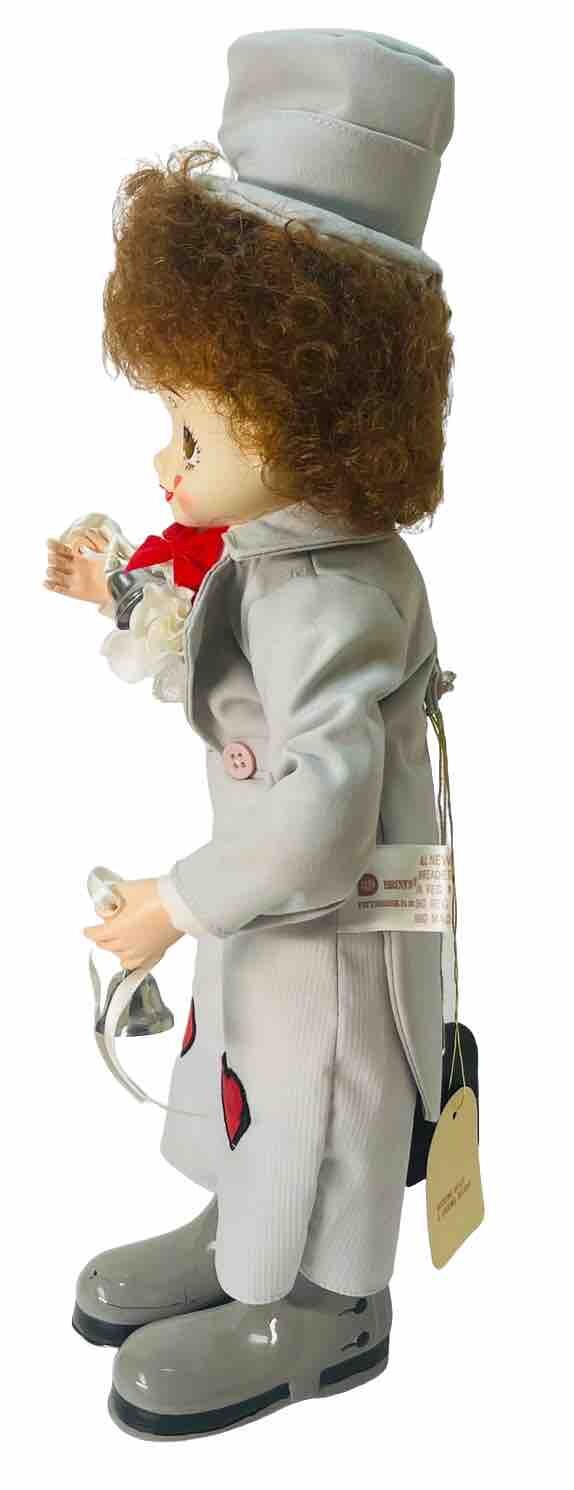 Clown Doll Calendar June Wedding Bells A Grooms Delight 13.5" Brinn's!