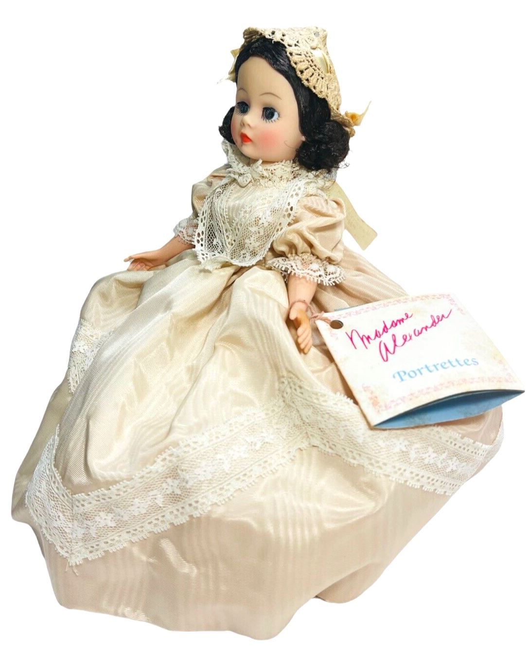 1980s 10" Doll Claudette 1123 Portrettes Series ORIG BOX Madame Alexande