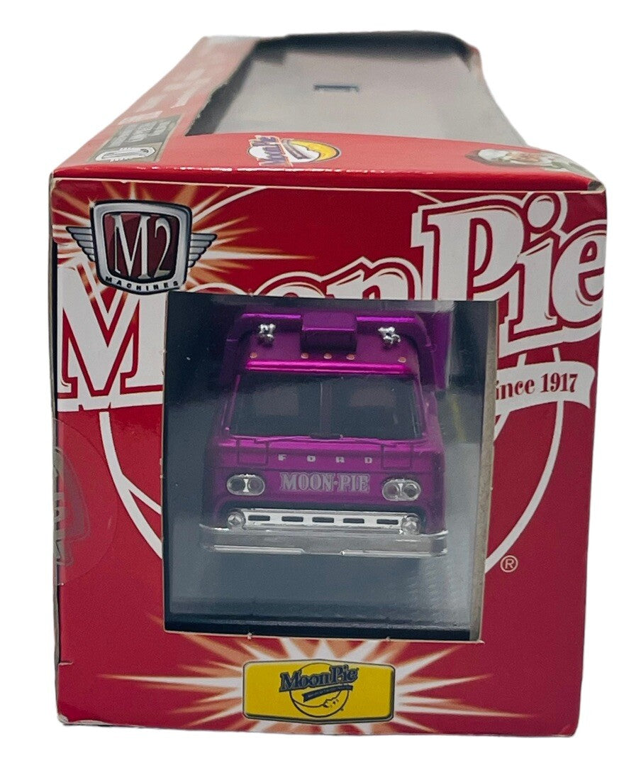 Moon Pie Purple Merry Christmas 1960 Ford C600 & 1949 Studebaker 2R Truck S20