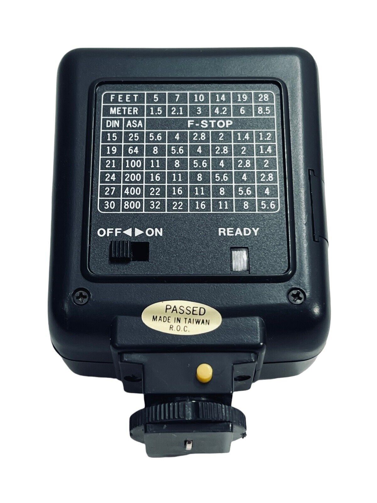 IMADO ELECTRONIC FLASH FL-300 "UPTO 25FT & METER 8.5" w/MANUAL~MINT