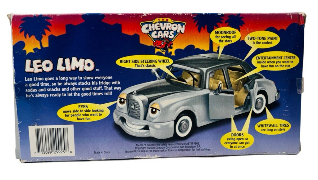 The Chevron Cars Leo Limo 25th Edition Silver World Premiere Vintage 2000 Car
