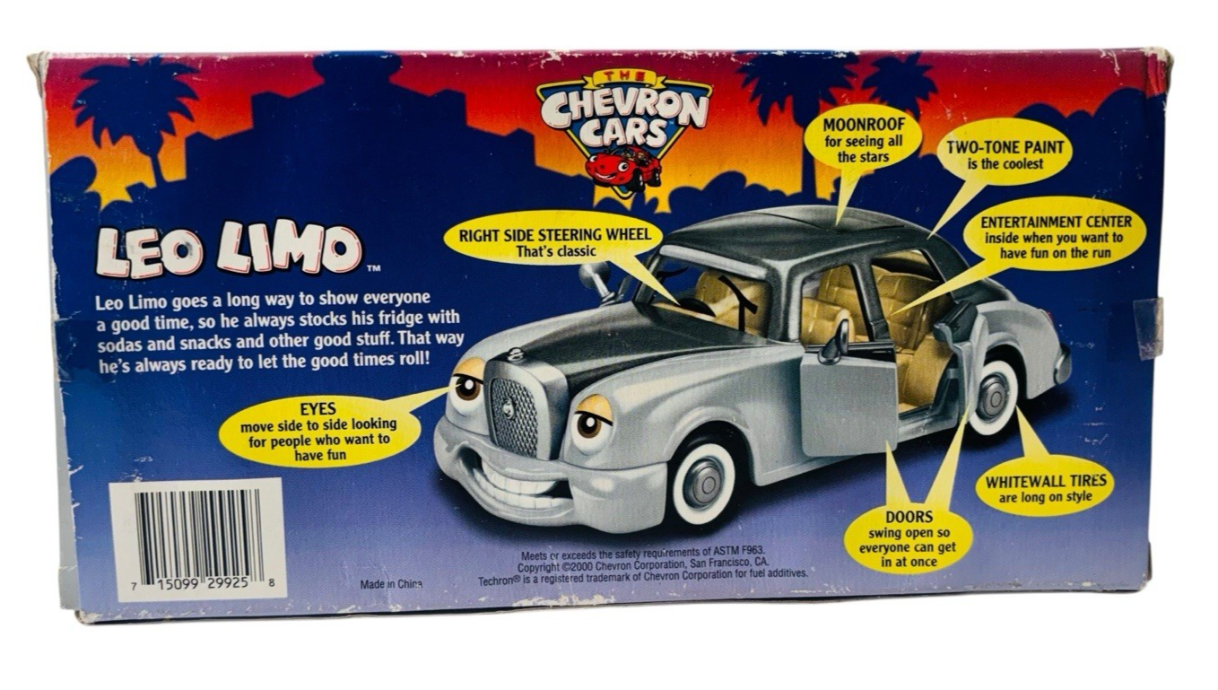 The Chevron Cars Leo Limo 25th Edition Silver World Premiere Vintage 2000 Car