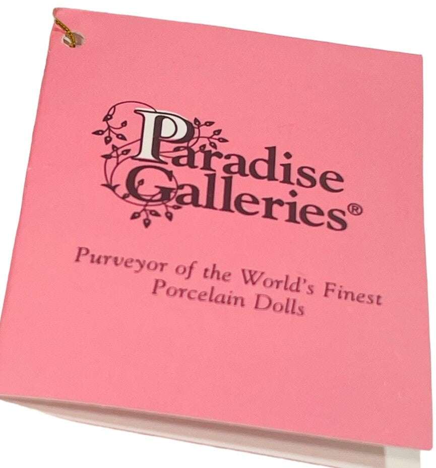 NEW Carousel Kids ALICIA 10" Porcelain Doll & Carousel Horse By: Paradise Galler