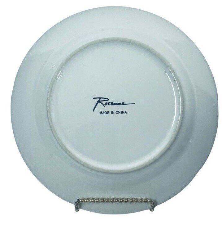 ROSANNA DECORATIVE DESSERT PLATES~SPECIALITE HUILE D’OLIVE SET-4 COLLECTION