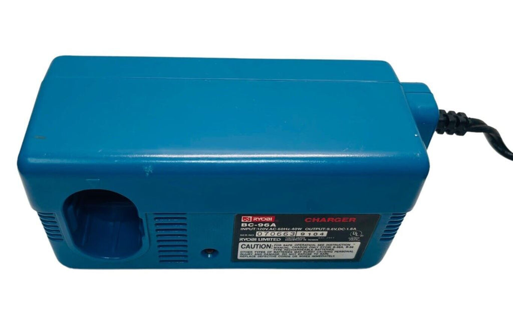 RYOBI CHARGER BC-96A - MADE IN JAPAN - WORKS GREAT - EXCELLENT CONDITION
