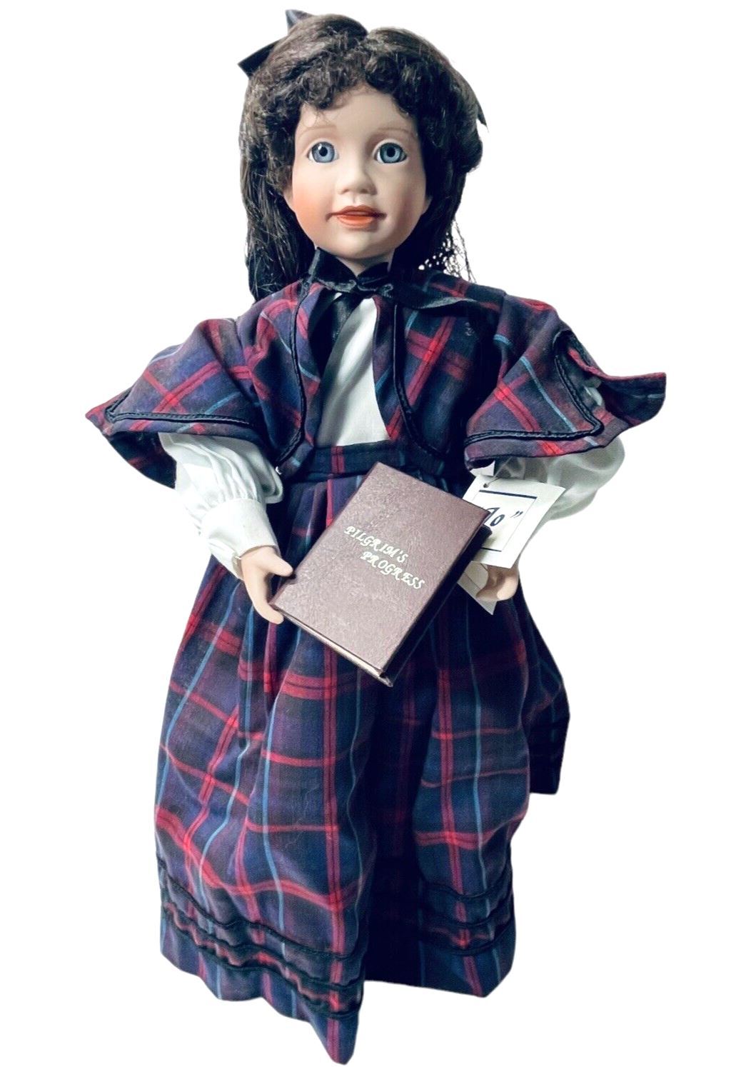 THE LITTLE WOMAN COLLECTION 1994 PORCELAIN DOLL JO No. 3108FB w/CERTIFICATE