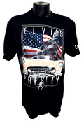 ELVIS PRESLEY T-SHIRT LAS VEGAS SIZE: XLARGE