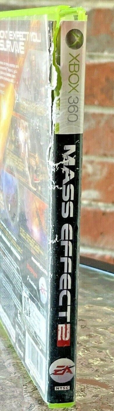 Mass Effect 2 Xbox 360 (2010 Microsoft) Includes Disc 1 & 2 "MINT CONDITION"