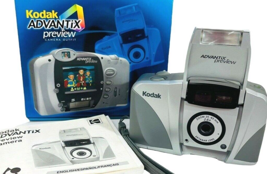 Advantix Preview Camera APS Point-Shoot Film-Kodak PREOWNED-EXCELLENT CONDITION