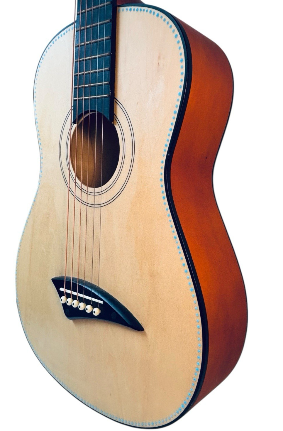 Dean Playmate V, 6 String 3/4 Size Acoustic Guitar Model JT w/Original Gig Bag
