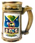 South Carolina Ceramic Stein Mug 1976 USA 200 Years Celebration Original Colony