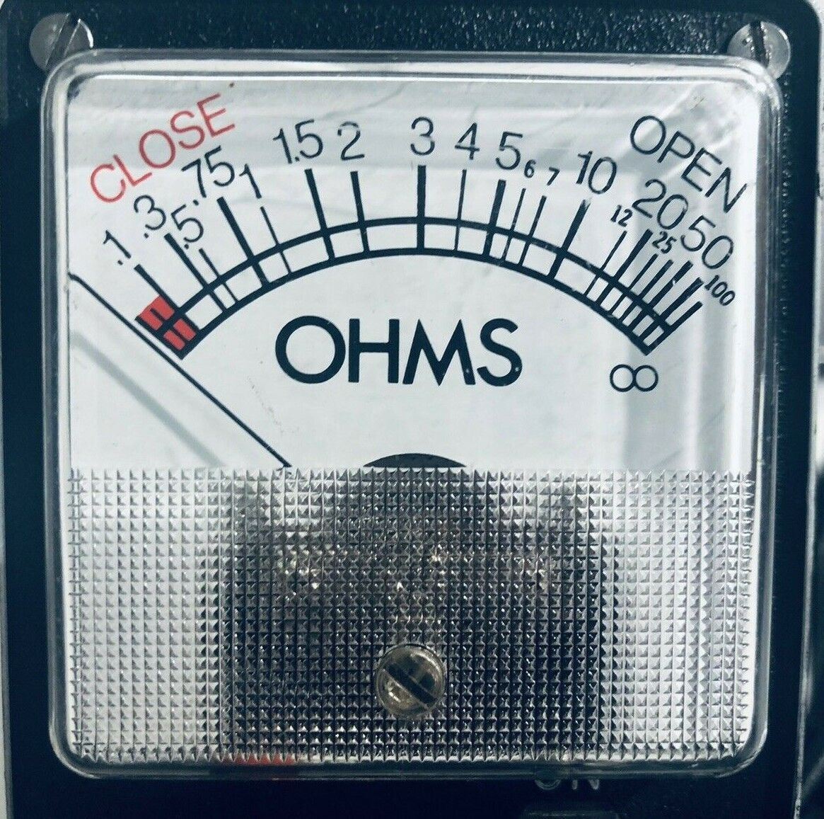 Electro OHMS Specialties Meter PC-2 MILW/WIS w/On & Off Switch ~ VINTAGE~WORKS