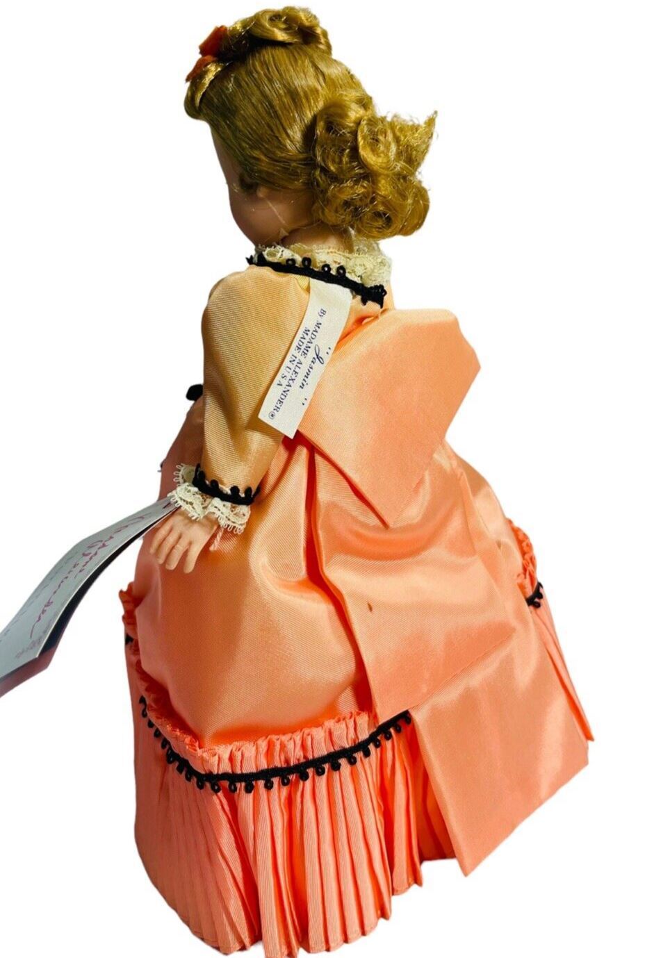 MADAME ALEXANDER Doll JASMINE #1113 PORTRETTES COLLECTION 10''
