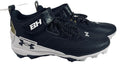 Black Under Armour Baseball Cleats Mens Sz. 14 Mid RM Shoes -Harper 3025587-001