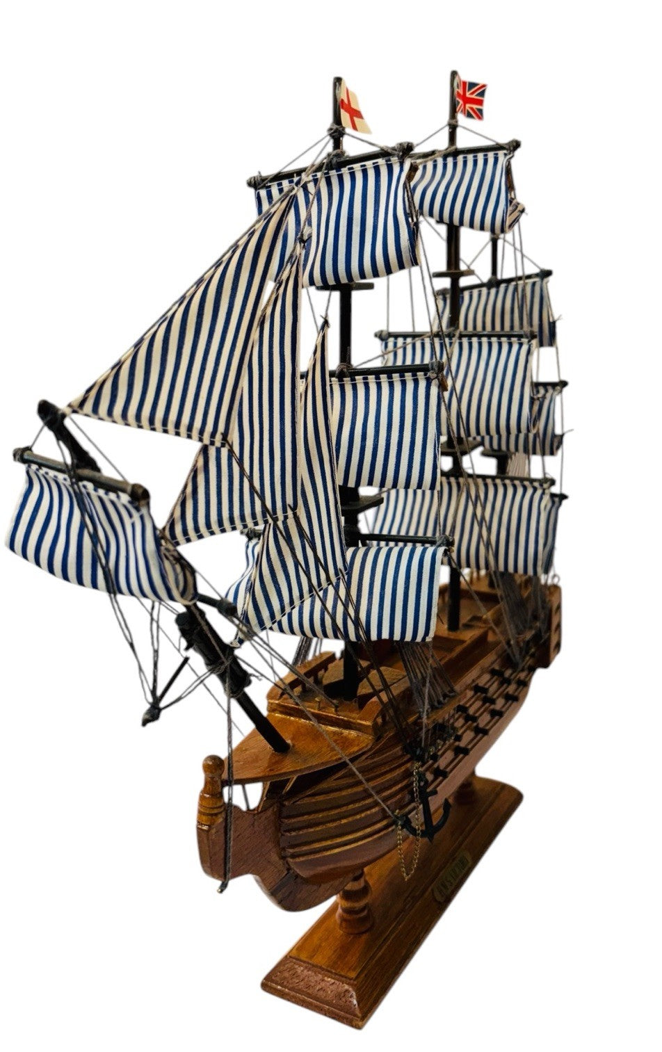 HERITAGE MINT TALL SHIPS OF THE WORLD HANDCRAFTED Replica HMS VICTORY  15''X15''