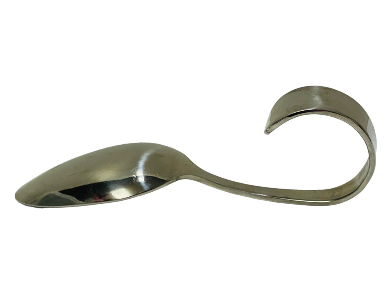 Cambridge STAINLESS-STEEL Tasting Spoon & 2-Specialty Curve-Forks - PREOWNED