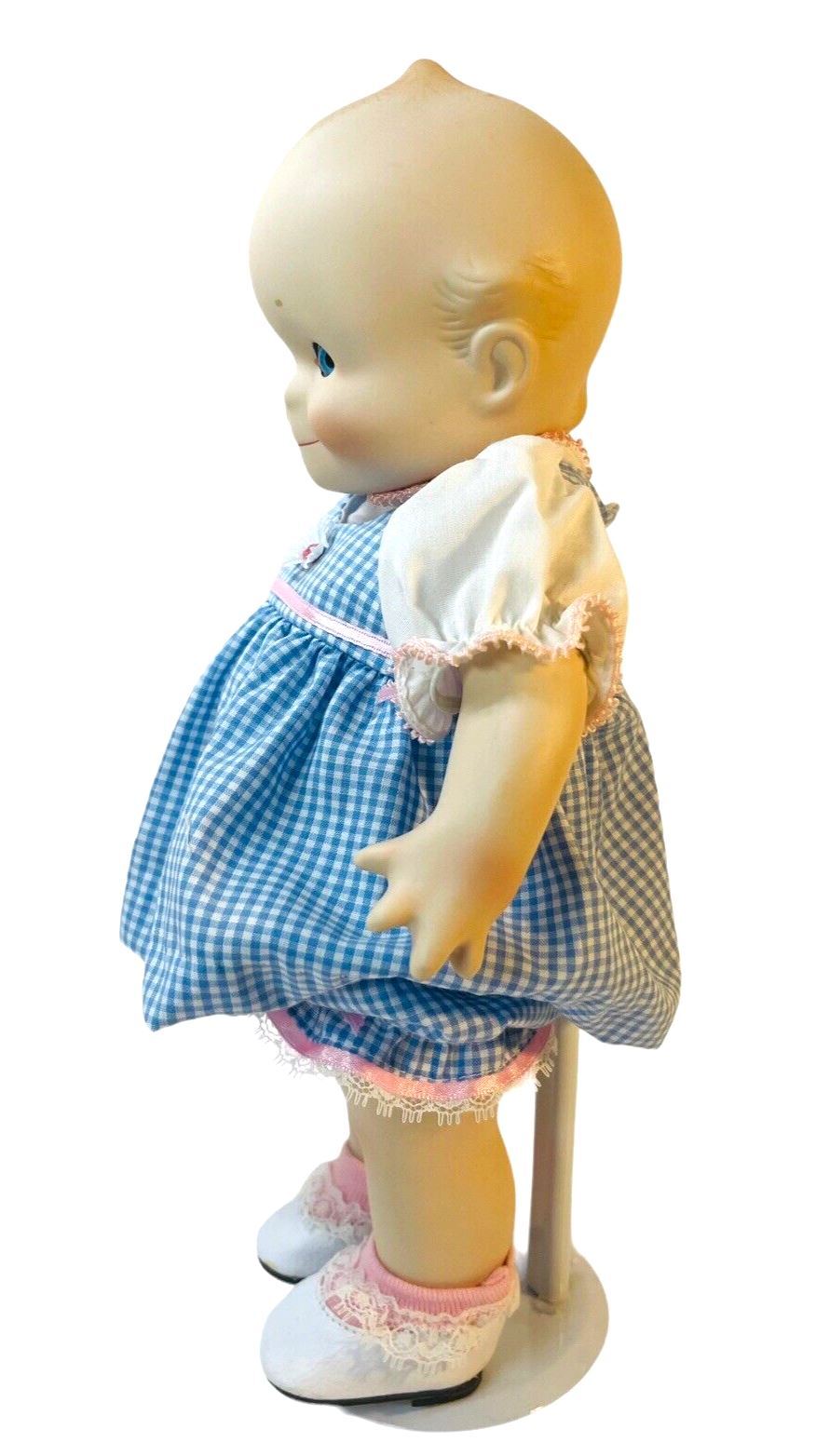 KEWPIE PORCELAIN DOLL 11” ©JESCO 1997 (100% PORCELAIN) W/ORIGINAL BOX/STAND