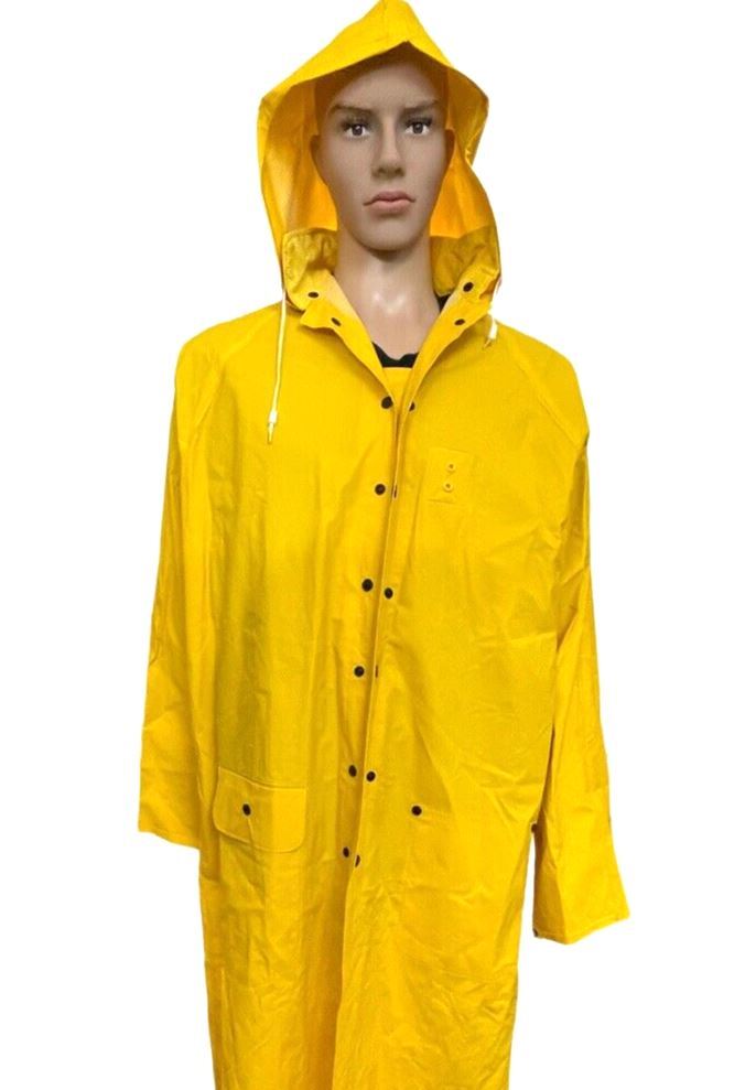 Industrial Raincoat Size L ~ "Hoodie" Master Gear West Chester ~ BRAND NEW