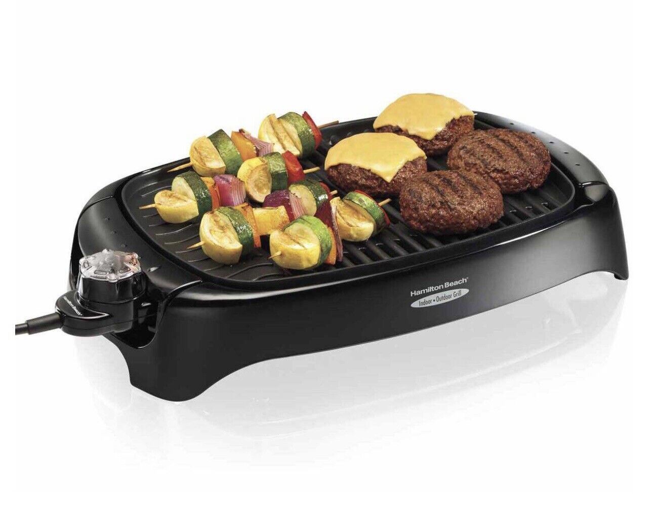 Hamilton Beach Indoor Grill Portfolio 31605 Health-Smart, "BRAND NEW IN BOX"