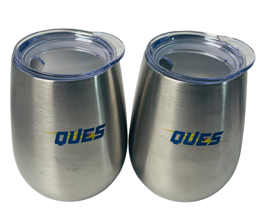 VACUUM TUMBLERS W/LIDS Aluminum (16oz Water Bottle & 2-10oz. Cups) NEW