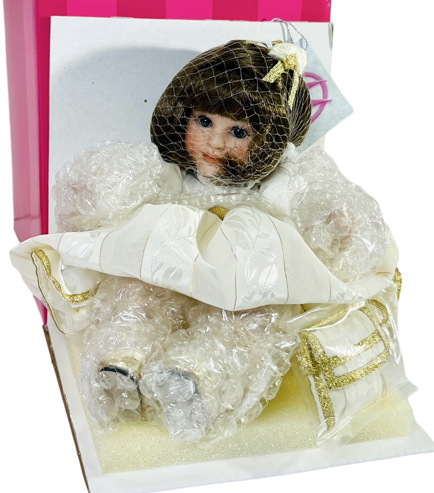 Marie Osmond Tiny Tot Doll “Ann Marie Holiday” #C21199 000 000 W/COA & Box