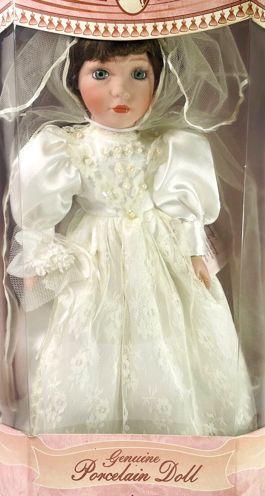 GENUINE PORCELAIN DOLL "JANAH" ~ LIMITED EDITION ~ IN ORIGINAL BOX ~ VINTAGE