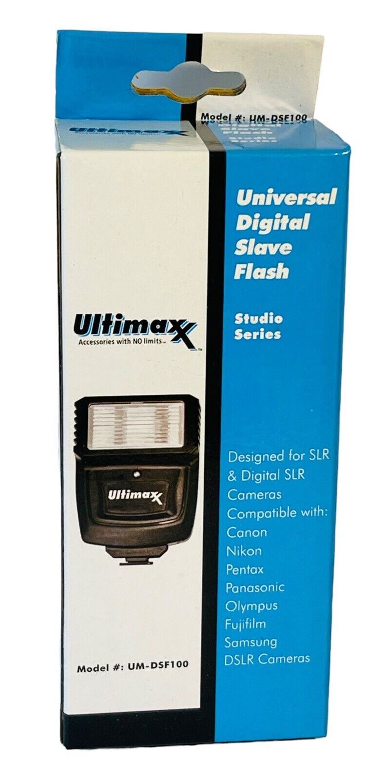 *NEW* Ultimax UM-DSF100 Universal Digital Slave Flash w/Hot Shoe Bracket