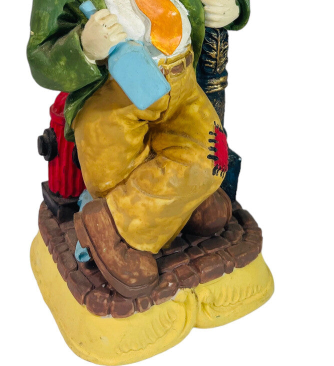 CLOCKPOST WILLE CLOWN HOBO~CASTLE REINE~10.5'' TALL X 3.5 WIDE~WT 2.2Lbs