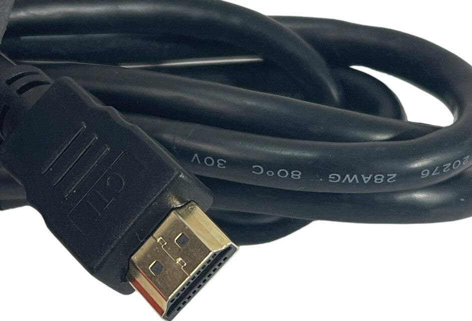 3D ULTRA HIGH-SPEED HDMI ETHERNET CABLE 28AWG ~ 30V.  IWCH E256295 6FT.