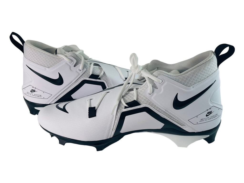 Nike Pro 3 Panda White Football Cleats CT6649-100 Men’s Sz 16 - Alpha Menace